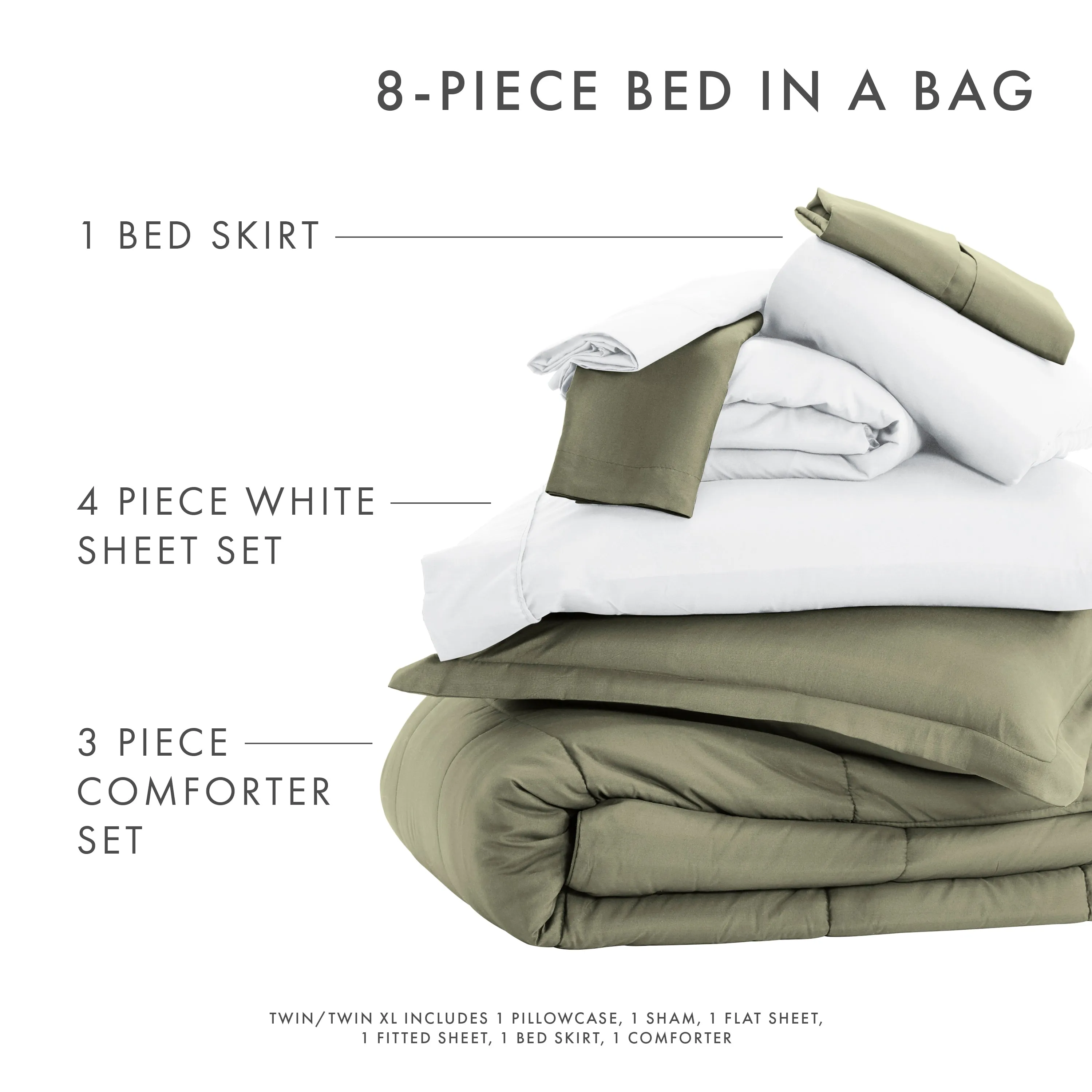 8-Piece Down-Alternative Comforter Set (Sale)