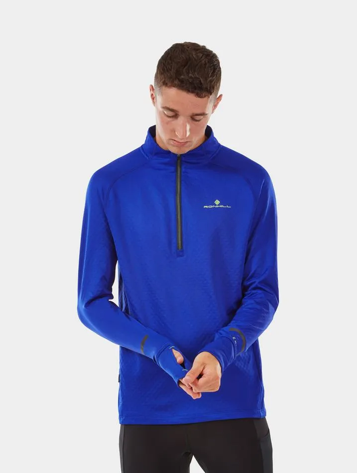 Ronhill - Men's Tech Prism 1/2 Zip L/S Tee