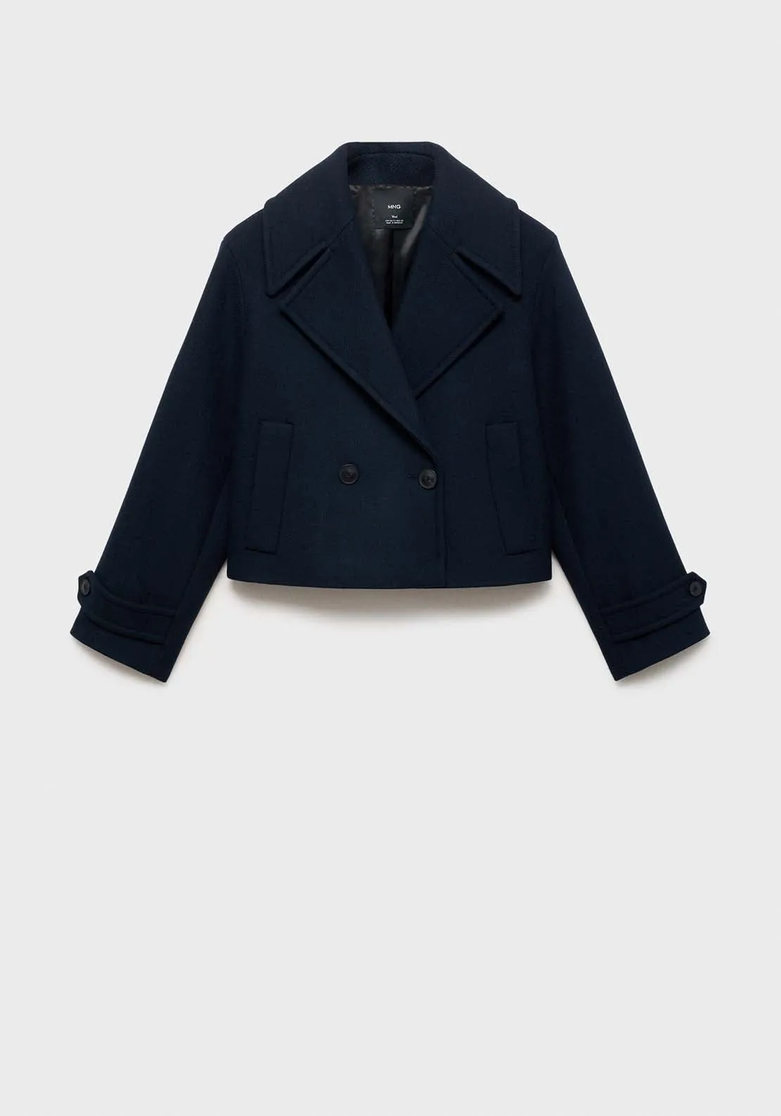 Short trench jacket - Navy